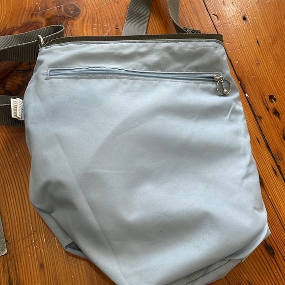 Baggallini Nylon Grey Crossbody Adjustable Bag - Picture 6 of 14